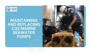Maintaining and Replacing C32 Marine Seawater Pumps