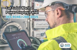 Cat Color Marine Power Display Panel 355-9046 284-3005