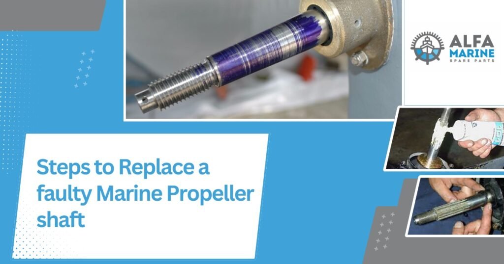 Steps to Replace a faulty Marine Propeller