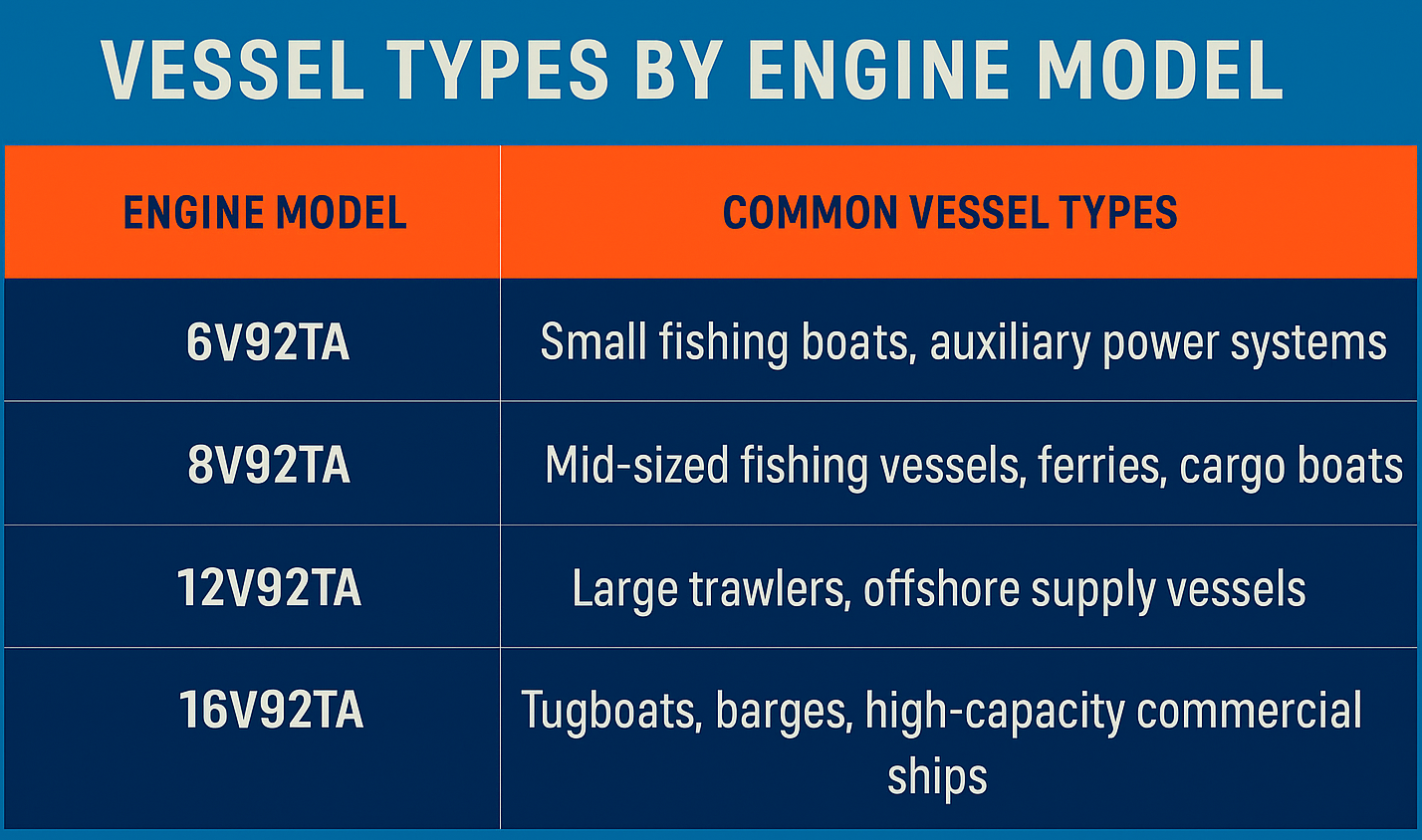 Detroit Diesel 92 Series Marine Engines InDepth Guide AlfaMarine